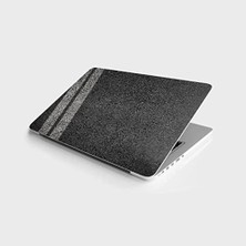 TeknoKapsül Laptop Bilgisayar Notebook Pc Kaplama Etiketi Asfalt Doku