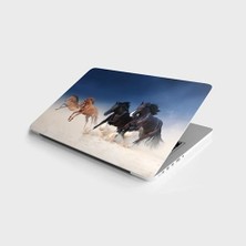 TeknoKapsül Laptop Bilgisayar Notebook Pc Kaplama Etiketi Atlar