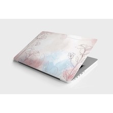 TeknoKapsül Laptop Notebook Pc Kaplama Etiketi Flowers