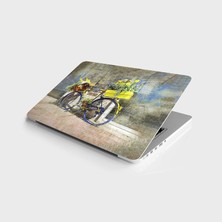 TeknoKapsül Laptop Notebook Pc Kaplama Etiketi Bike