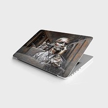 TeknoKapsül Laptop Notebook Pc Kaplama Etiketi Düşünen Adam