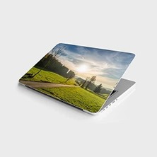 TeknoKapsül Laptop Bilgisayar Notebook Pc Kaplama Etiketi Yol Ağaç