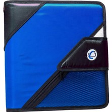 TeknoKapsül The Open Tab Velcro Açılış Bağlayıcı - 5 Inç O-Halkalar - 5 Renkli Sekme Genişleyen Dosya Klasörü -