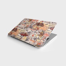 TeknoKapsül Laptop Bilgisayar Notebook Pc Kaplama Etiketi Crazy Graffiti