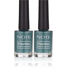 TeknoKapsül Nail Flawless Oje 113 Mystic Falls, Yeşil (2 Paketi)