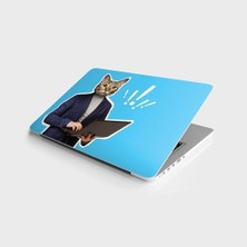 TeknoKapsül Laptop Bilgisayar Notebook Pc Kaplama Etiketi Yüzü Adam