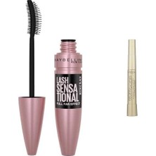 TeknoKapsül New York Lash Sensational Yelpaze Etkili Intense Maskara - Ekstra Siyah 1 Paket (1 x 9.5 Ml) + L'or