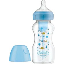 TKÇ Pp Geniş Ağız Options Biberon 270 ml Mavi