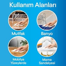 TeknoKapsül Pratik Yüzey Temizleyici Antibakteriyel Islak Mendil Turunç Bahçesi (1 x 72 Adet)