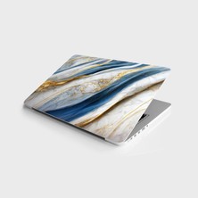 TeknoKapsül Laptop Bilgisayar Notebook Pc Kaplama Etiketi Soyut Mermer Lüks