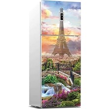 TeknoKapsül Buzdolabı Kaplama Dolap Kaplama Etiketi Paris Kolaj