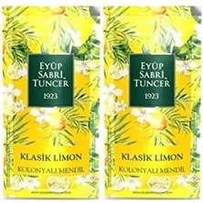 TeknoKapsül Kolonyalı Mendil Klasik Limon 150 Adet x 2