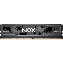 TeknoKapsül Apacer Nox 16GB 1X16GB 5600MHZ CL40 Ddr5 Ram (AH5U16G56C522MBAA-1)