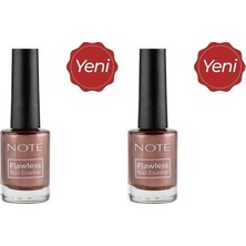 TeknoKapsül Nail Flawless Oje 68 Antique, Kahverengi (2 Paketi)