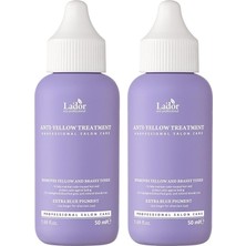 TeknoKapsül Lador Renk Eşitleyici Koruyucu Turunculaşma Karşıtı Mor Saç Kremi Lador Anti Yellow Treatment 50