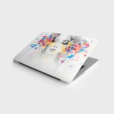 TeknoKapsül Laptop Bilgisayar Notebook Pc Kaplama Etiketi Face