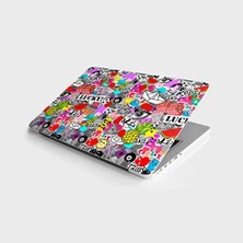 TeknoKapsül Laptop Bilgisayar Notebook Pc Kaplama Etiketi Lucy Race