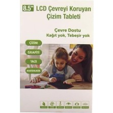 TeknoKapsül 8,5 Inch LCD Beyaz Yazı Tahtası