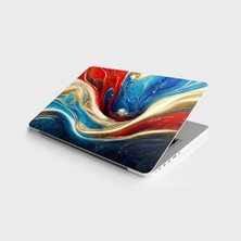 TeknoKapsül Laptop Bilgisayar Notebook Pc Kaplama Etiketi Lüks Mermer