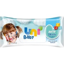 TeknoKapsül Uni Baby Aktif Clean 3X52'LI Islak Mendil