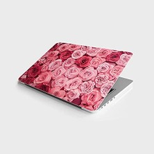 TeknoKapsül Laptop Bilgisayar Notebook Pc Kaplama Etiketi Güller