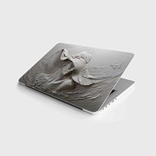 TeknoKapsül Laptop Bilgisayar Notebook Pc Kaplama Etiketi Şapkalı Kadın