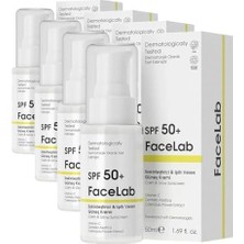 TeknoKapsül Facelab Sakinleştirici Işıltı Veren C Vitamini Centella Içerikli Spf 50 Güneş Kremi 50 ml