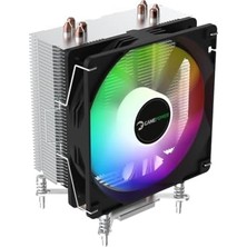 TeknoKapsül Glace Tc4 Argb Siyah 1X120MM LGA1851/AM5 Işlemci Hava Soğutucu