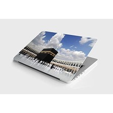 TeknoKapsül Laptop Notebook Pc Kaplama Etiketi Mekke Kabe
