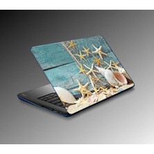 TeknoKapsül Laptop Notebook Pc Kaplama Etiketi Sea