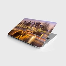 TeknoKapsül Laptop Bilgisayar Notebook Pc Kaplama Etiketi Yol Akşam