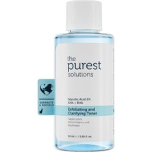 TeknoKapsül The Purest Solutions Canlandırıcı Gözenek Sıkılaştırıcı Glikolik Asit Tonik, Seyahat Boy 50
