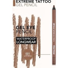 TeknoKapsül Extreme Tattoo Yüksek Pigmentli & Doğal Işıltılı Jel Göz Kalemi