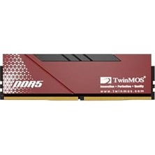 TeknoKapsül Twinmos TMD516GB5600U46, Voltx, 16GB, Ddr5, 5600MHZ, CL46, 1.1V Desktop Ram (Soğutuculu)