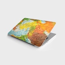 TeknoKapsül Laptop Bilgisayar Notebook Pc Kaplama Etiketi Eski Harita