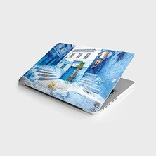 TeknoKapsül Laptop Bilgisayar Notebook Pc Kaplama Etiketi Sokak