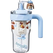 TeknoKapsül Diller 860 ml Pipetli & Rahat Içim Çift Kullanım Tritan Su Matarası Suluk -FFD860ML3RENK