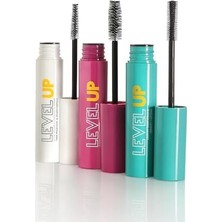 TeknoKapsül Level Up Vegan Formüllü Mascara Süper Hacim & Uzatma & Kaldırma 10ML 505 Siyah