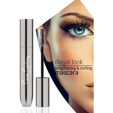 TeknoKapsül Illegal Look Kıvrım Uzunluk Etkili Siyah Mascara