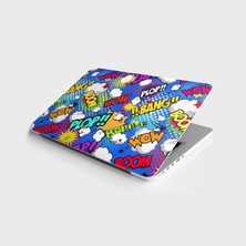TeknoKapsül Laptop Bilgisayar Notebook Pc Kaplama Etiketi Boom Bang
