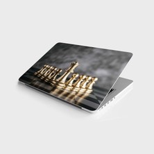 TeknoKapsül Laptop Notebook Pc Kaplama Etiketi Satranç