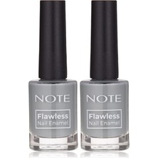 TeknoKapsül Nail Flawless Oje 37 Jade, Gri (2 Paketi)
