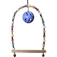 TeknoKapsül Toplu Papağanı (Paraket) Salıncağı 12X18 cm