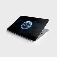 TeknoKapsül Laptop Bilgisayar Notebook Pc Kaplama Etiketi Earth