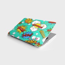 TeknoKapsül Laptop Bilgisayar Notebook Pc Kaplama Etiketi Kaboom