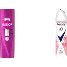 TeknoKapsül Elidor Saç Bakım Şampuanı Saç Dökülmelerine Karşı 400 ml + Kadın Sprey Deodorant Musk%0 Alüm