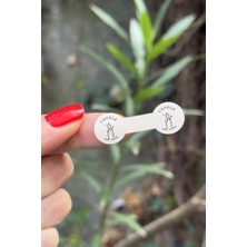 TeknoKapsül Candle Krem Rengi Ip Fitil Etiketi 100 Adet