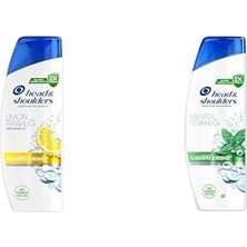 TeknoKapsül & Shoulders Seti | Limon Ferahlığı Yağlı Saçlar Için Günlük Kullanım 330 ml Şampuan X2 + Mentol Fer