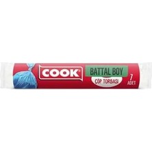 TeknoKapsül Battal Boy Torbası 72 cm x 95 cm (1 x 7 Adet)