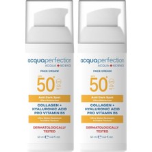 TeknoKapsül Acqua Perfection Çok Yüksek Korumalı Güneş Koruyuculu Yüz Kremi 50ML (2 Paketi)